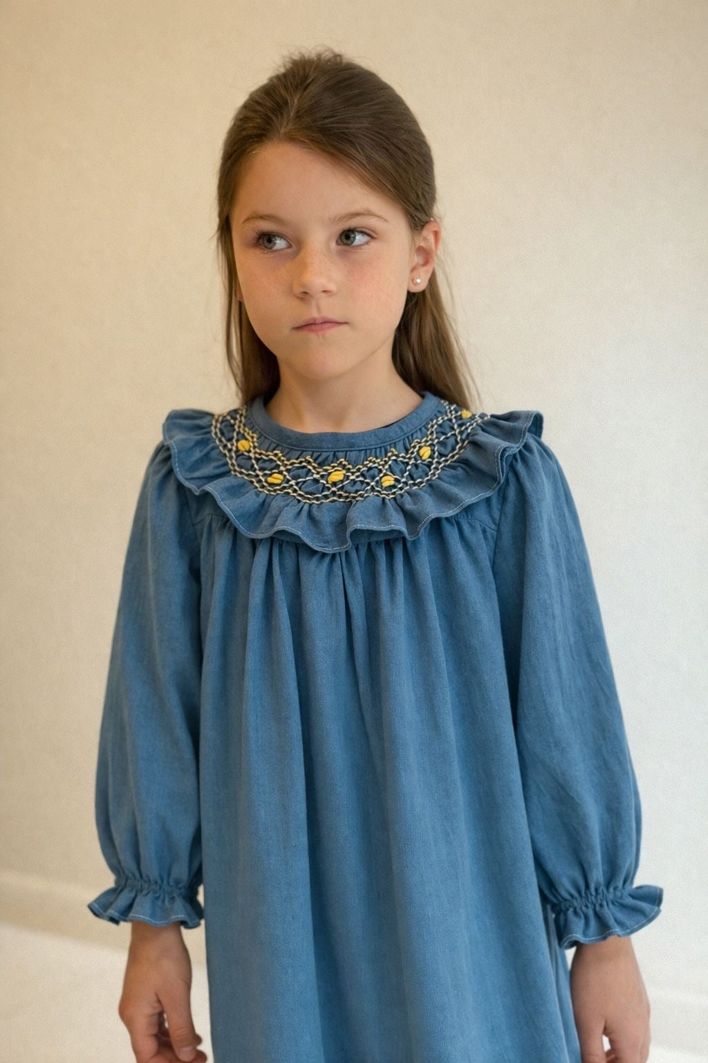 vestido Lali azul