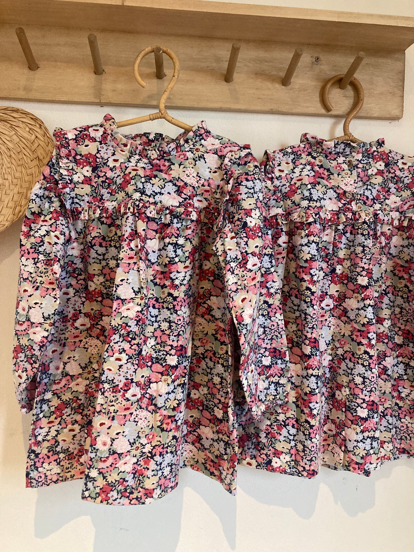 Vestido roble floreado t10