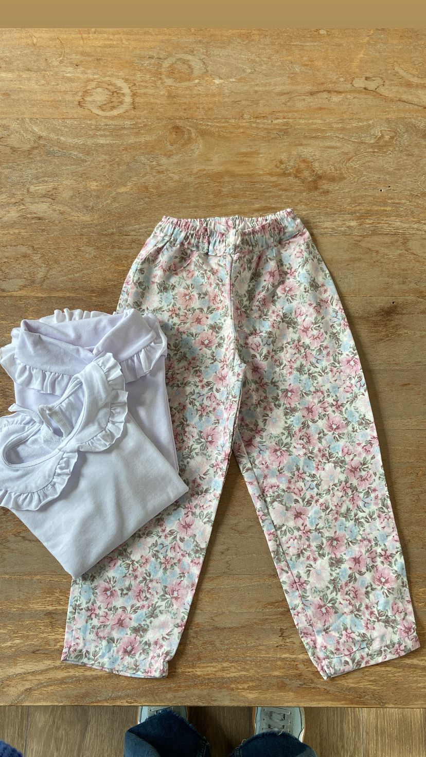 Pantalón florcitas