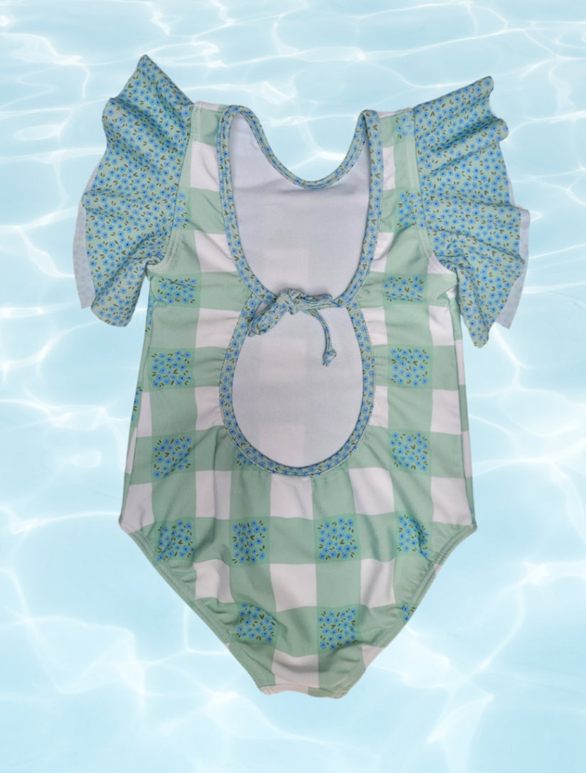 Traje de baño Vichy matchy