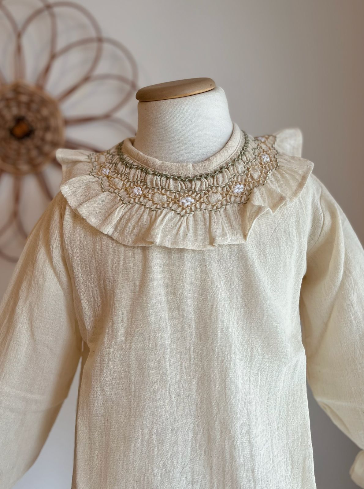 Camisa Lali smock talle 10 y 12