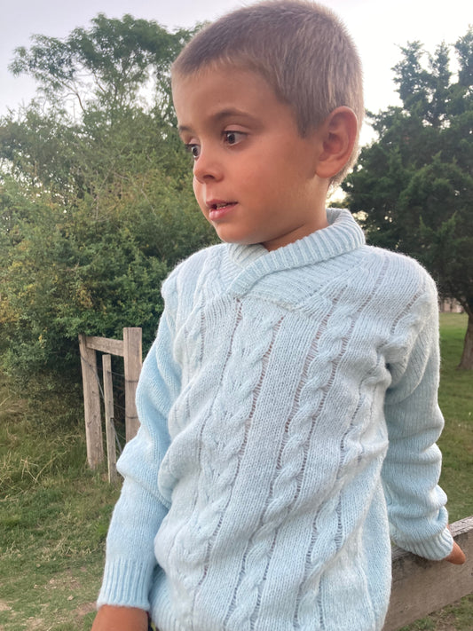 Sweater jacaranda