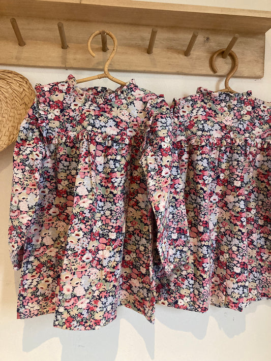 Vestido roble floreado t10