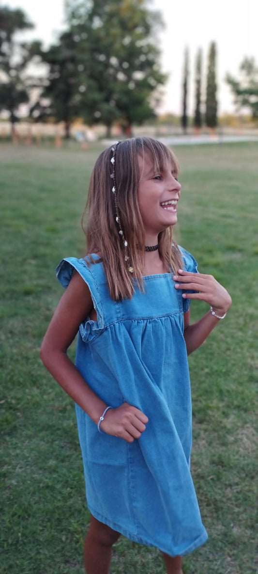 Vestido Frida jean último talle 1 y 2