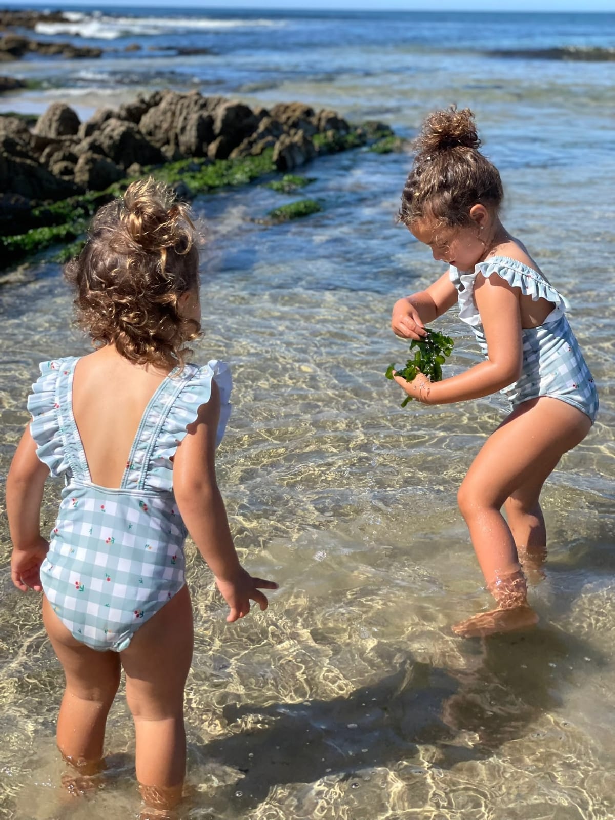 Traje de baño niña talle 2