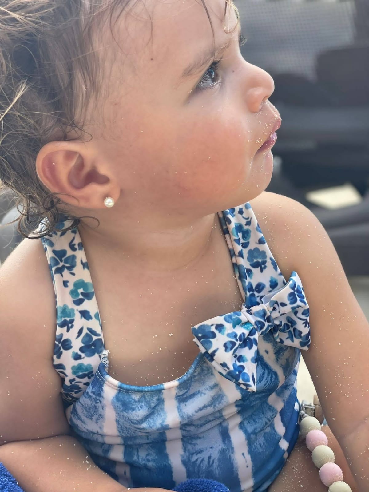 Traje de baño niña talle 2